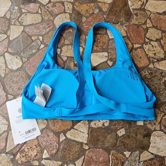 Athleta Malibu Bikini Top A-C Soft Blue, Women's Swimwear, Size Medium - Picture 2 of 10